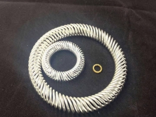 Canted coil spring customization